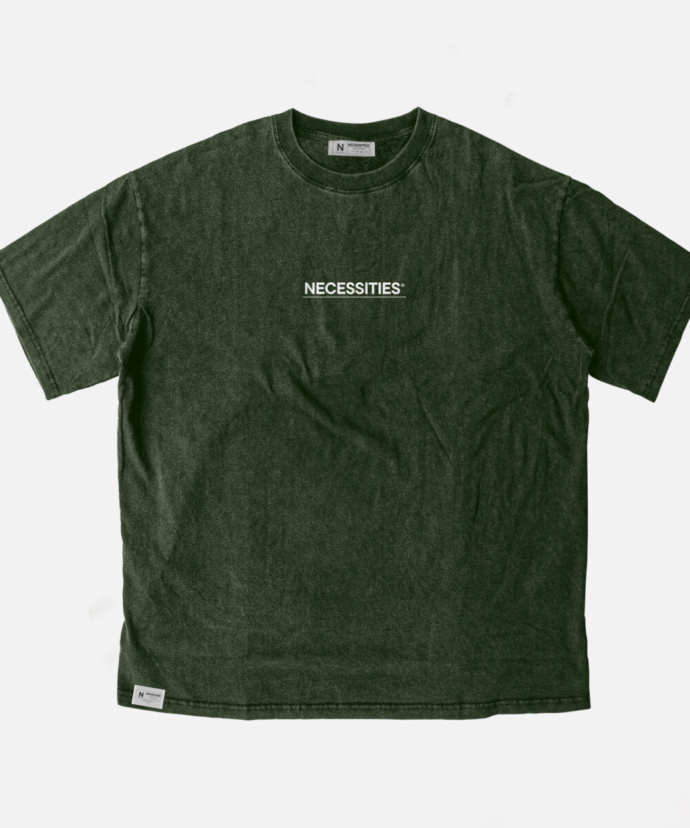 NECESSITIES WASHED BOX TEE